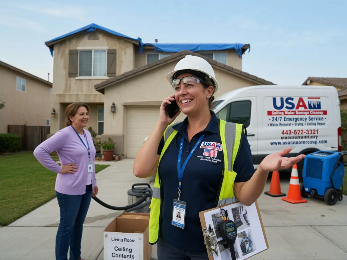 Ceiling Water Damage Restoration Newkirk, OK FAQs